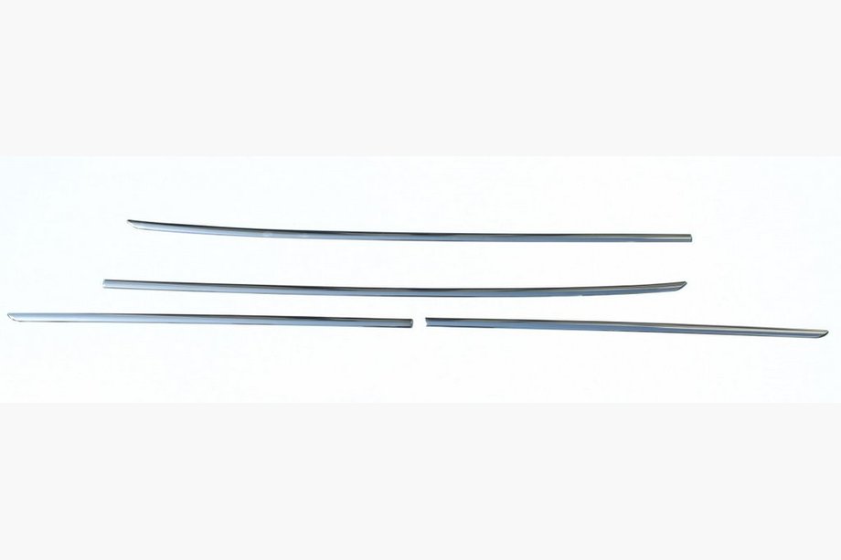 Kia Ceed 2012–2018 RVS sierlijst afdekking (set 4 stuks) Image