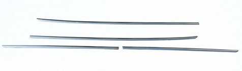 Kia Ceed 2012–2018 RVS sierlijst afdekking (set 4 stuks) foto 1