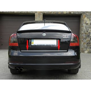 RVS kofferbakrand Skoda Octavia II A5 2010–2013 foto 1