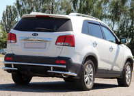 Kia Sorento II XM 2009–2014 Achterbeschermbeugel AK003-2 (RVS) foto 5
