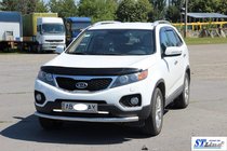 Kia Sorento II XM 2009–2014 Frontbescherming ST008 (2010-2013, RVS) foto 2
