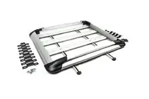Ford Custom 2013–2022 Dakdrager met dwarsdragers en bagagenet (125 x 200 cm) foto 1