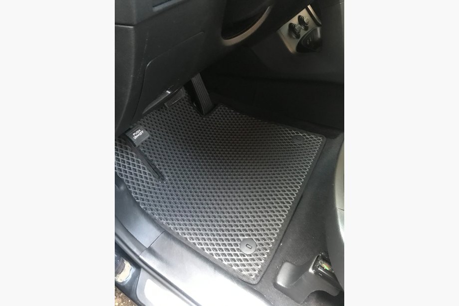 Hyundai Santa Fe 3 2012–2018 Vloermatten voor 5 zitplaatsen (EVA, zwart) Foto 1