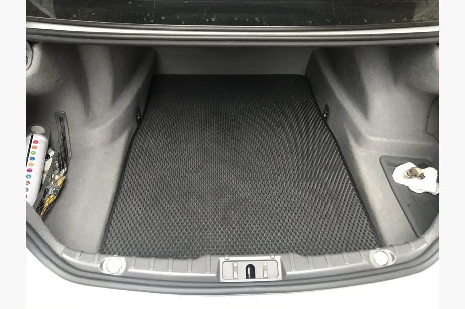 BMW 7 Serie F01/F02 2008–2015 EVA kofferbakmat (voor F02, zwart) Image