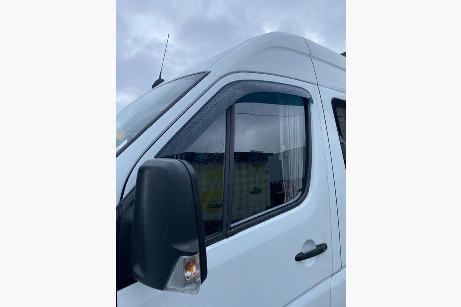 Mercedes Sprinter W906 2006–2018 Zelfklevende raamwindschermen (2 st, ANV) Image