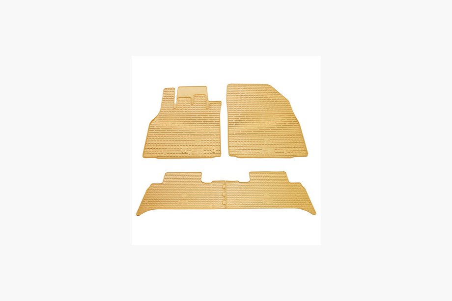 Renault Scenic/Grand 2003–2009 Beige automatten (4 stuks, Stingray Premium) Image
