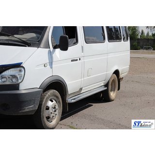 Side steps KB001 (RVS) GAZ Gazelle, Sobol 1998– foto 4