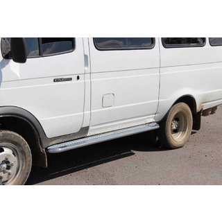 Side steps KB001 (RVS) GAZ Gazelle, Sobol 1998– foto 1