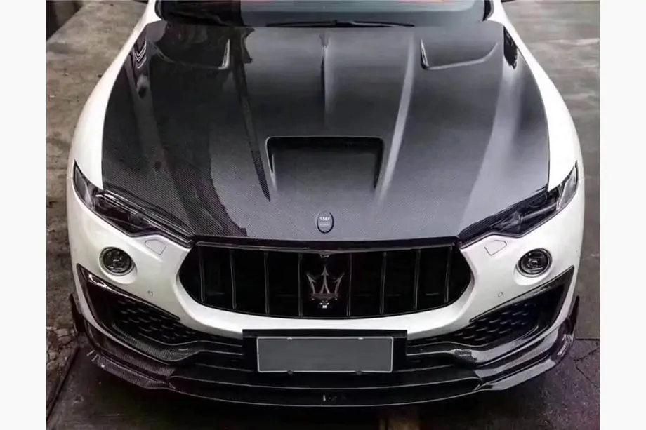 Maserati Levante 2016– Mansoru motorkap (echt carbon) Foto 1