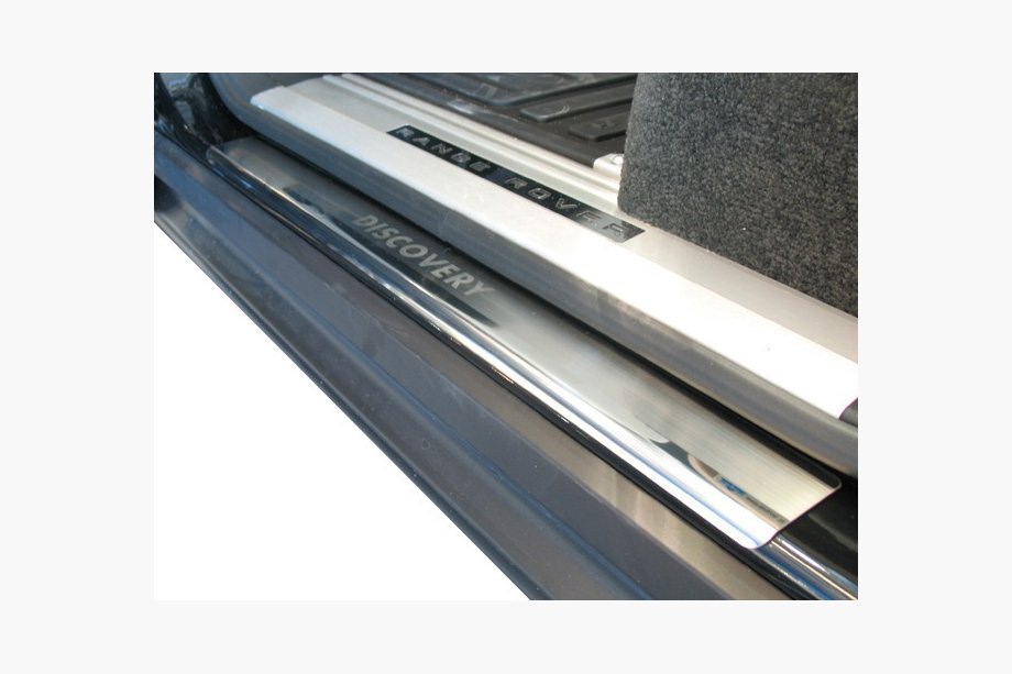 Land Rover Discovery III 2004–2009 Nathanika premium instaplijsten (4 stuks, RVS) Image