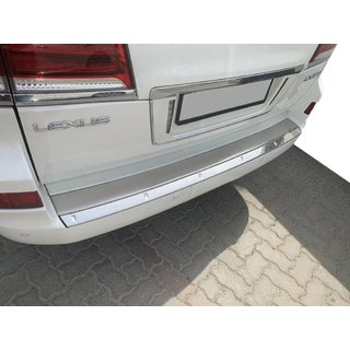 Chroom achterbumper inzetstuk (2012-2015) Lexus LX570/450d 2008–2022 foto 2