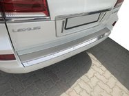 Lexus LX570/450d 2008–2022 Chroom achterbumper inzetstuk (2012-2015) foto 2
