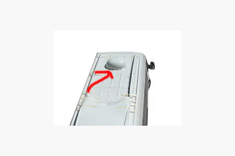 Mercedes Sprinter W906 2006–2018 Afdekkap (spuitklaar) Image