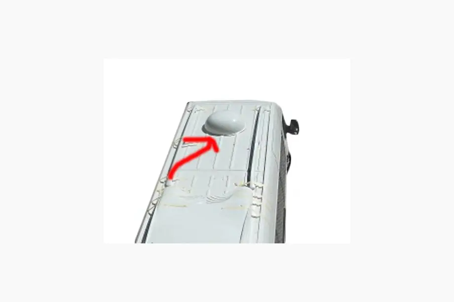 Volkswagen LT 1995–2006 Afdekkap (spuitklaar) Image