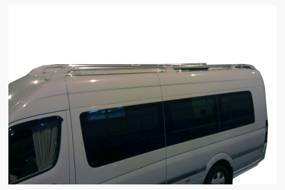 Mercedes Sprinter W906 2006–2018 Dakrails (origineel, witte steunen) Image