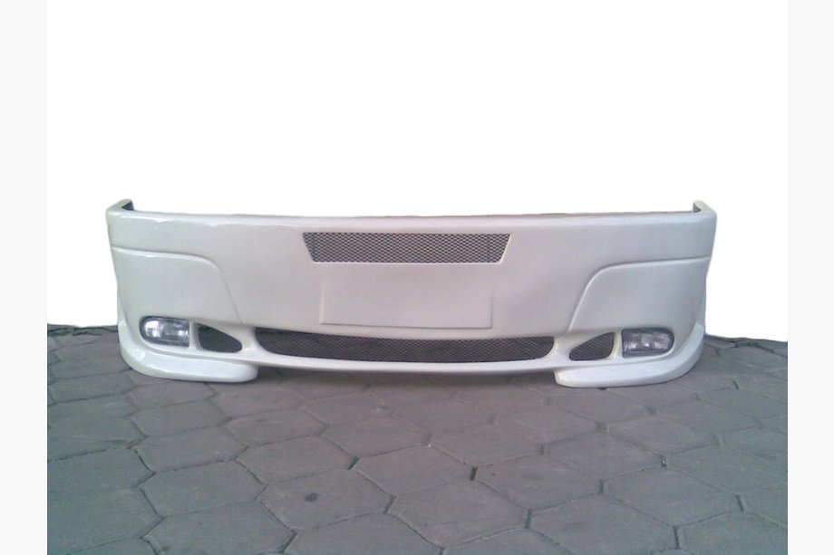 Volkswagen LT 1995–2006 Voorbumperlip voor 2 mistlampen (spuitklaar) Image