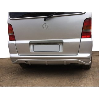 Achterbumper afdekking (spuitklaar) Mercedes Vito W638 1996–2003 foto 2