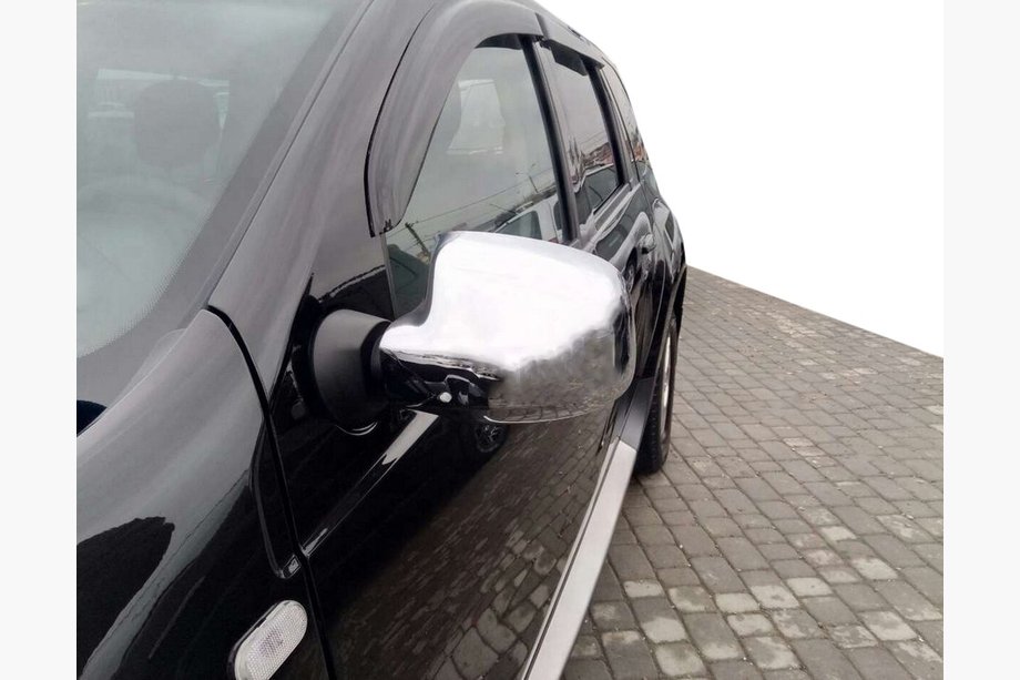 Renault Duster 2008–2017 Chrom spiegelkappen (set van 2) V-2 Image