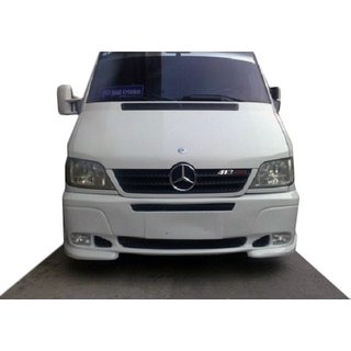 Voorbumper afdekking voor 2 koplampen (CDI, spuitklaar) Mercedes Sprinter W901/902/903/904/905 1995–2006 foto 2