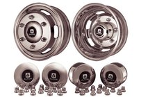 Volkswagen Crafter 2006–2016 Lichtmetalen velgen (voor dubbele achterwielen, VS) foto 1