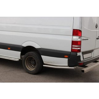 Sidebars achter het achterwiel (2 st., RVS) foto 1