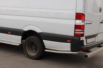 Volkswagen Crafter 2016– Sidebars achter het achterwiel (2 st., RVS) Extra lang, 70 mm foto 1