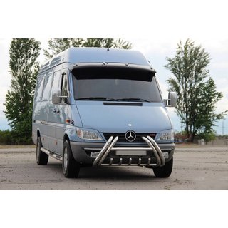 Bullbar Kelebek WT011 (rvs) Mercedes Sprinter W901/902/903/904/905 1995–2006 foto 1
