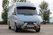 Mercedes Sprinter W901/902/903/904/905 1995–2006 Bullbar Kelebek WT011 (rvs) foto 1