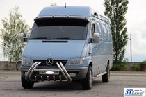 Mercedes Sprinter W901/902/903/904/905 1995–2006 Bullbar Kelebek WT011 (rvs) foto 3