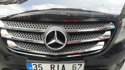 Mercedes Vito/V-klasse W447 2014– Grille sierlijsten 2014-2020 (5-delig, RVS) foto 9