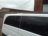 Mercedes Vito W639 2004–2014 Zwarte dakrails CAN origineel design (metalen voeten) foto 3