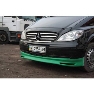 Voorbumper lipspoiler Brabos Style (spuitklaar) Mercedes Viano 2004–2014 foto 2