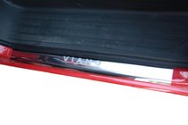 Mercedes Viano 2004–2014 Instaplijsten Laser-style (2 stuks, staal) foto 1