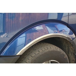 Smalle wielkastlijsten (set van 4, RVS) Volkswagen Crafter 2006–2016 foto 2