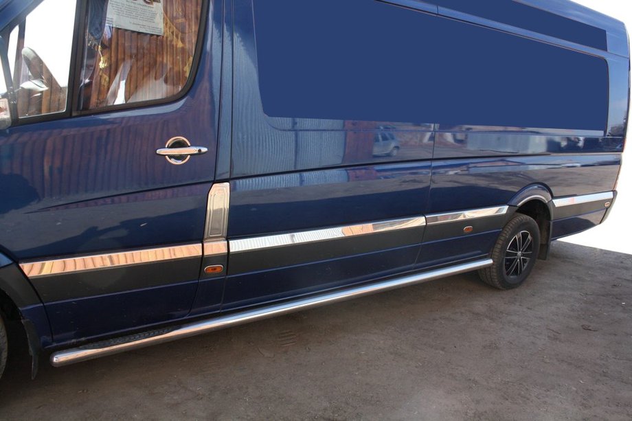 Mercedes Sprinter W906 2006–2018 RVS deursierlijsten Image