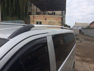 Mercedes Viano 2004–2014 Dakrails chroom CAN origineel design (metalen steunen) foto 4