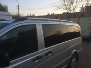 Mercedes Viano 2004–2014 Dakrails chroom CAN origineel design (metalen steunen) foto 3