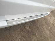 Mercedes Vito W639 2004–2014 Achterbumperbeschermlijst zonder opstaande rand (Carmos, RVS) foto 2