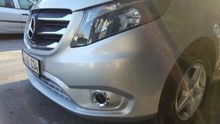 Mercedes Vito/V-klasse W447 2014– Grille sierlijsten 2014-2020 (5-delig, RVS) foto 5