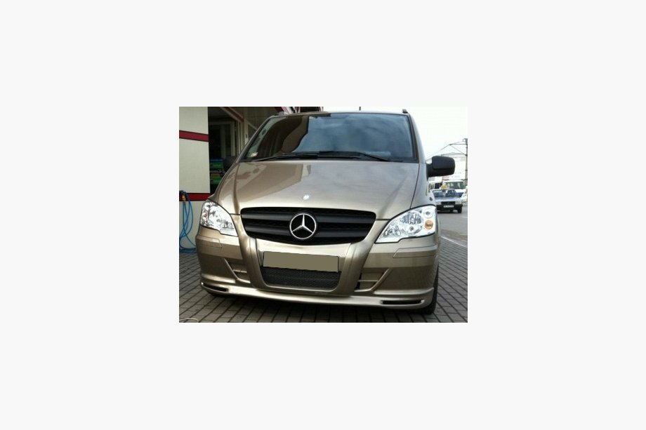 Mercedes Vito W639 2004–2014 Voorbumperlip (spuitklaar) Image