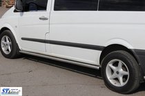 Mercedes Viano 2004–2014 Sidebars BB001 (2 st., RVS) foto 2