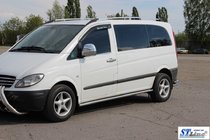 Mercedes Viano 2004–2014 Sidebars BB001 (2 st., RVS) foto 3