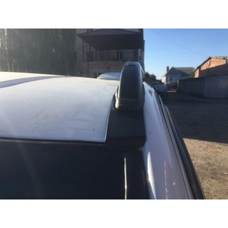 Zwarte dakrails Skyport (massief metaal) Mercedes Viano 2004–2014 foto 4