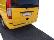 Mercedes Vito W639 2004–2014 RVS sierstrip voor kofferklep foto 1