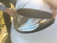 Mercedes Vito W639 2004–2014 Rechte koplampwimpers (2004-2010, 2 stuks, kunststof) Mat zwart foto 8