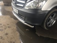 Mercedes Vito W639 2004–2014 Voorbeschermbeugel ST014 (RVS) 2004-2010, Ø60 ↗ Ø42 mm foto 7