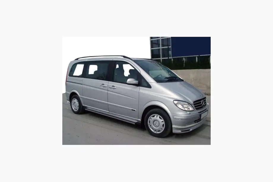 Mercedes Viano 2004–2014 Voorbumper lipspoiler Brabos Style (spuitklaar) Image
