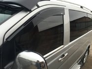 Mercedes Vito W639 2004–2014 Raamwindschermen (2 stuks, DD, in-channel) foto 1