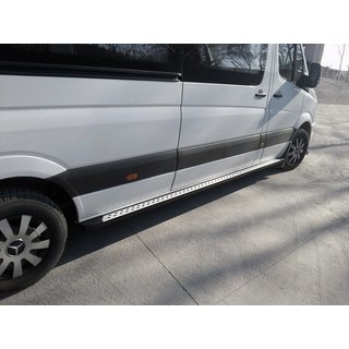 DOT-Line side steps (2 stuks, aluminium) Mercedes Sprinter W906 2006–2018 foto 1