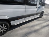 Mercedes Sprinter W906 2006–2018 DOT-Line side steps (2 stuks, aluminium) foto 1